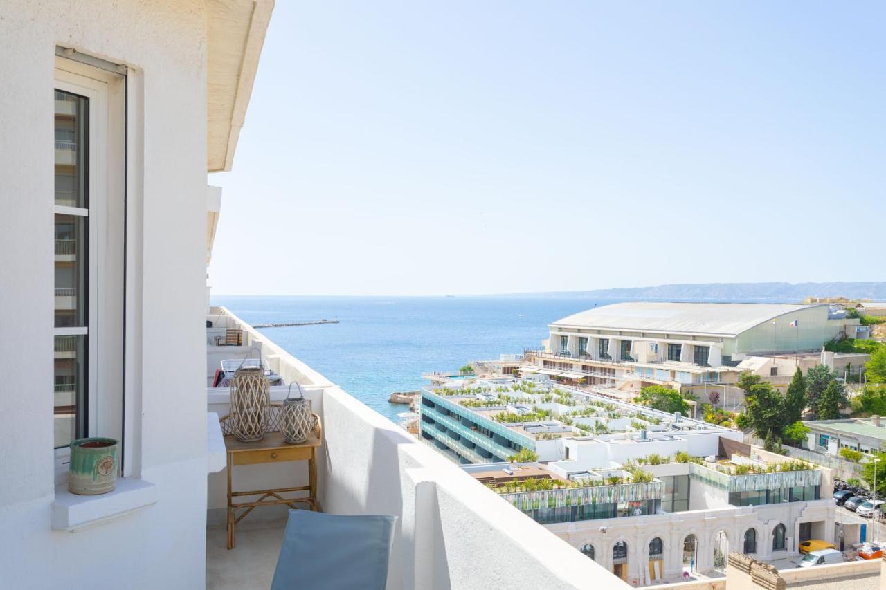 Maisonmars - Catalans Sur Mer - Appartement 1 Chambre - 4 Pers - Terrasse Vue Mer Clim Marseilles Exterior foto